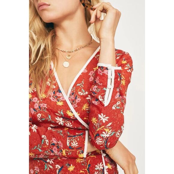 Free People Covent Garden Floral Midi Dress - Picture 3 of 10